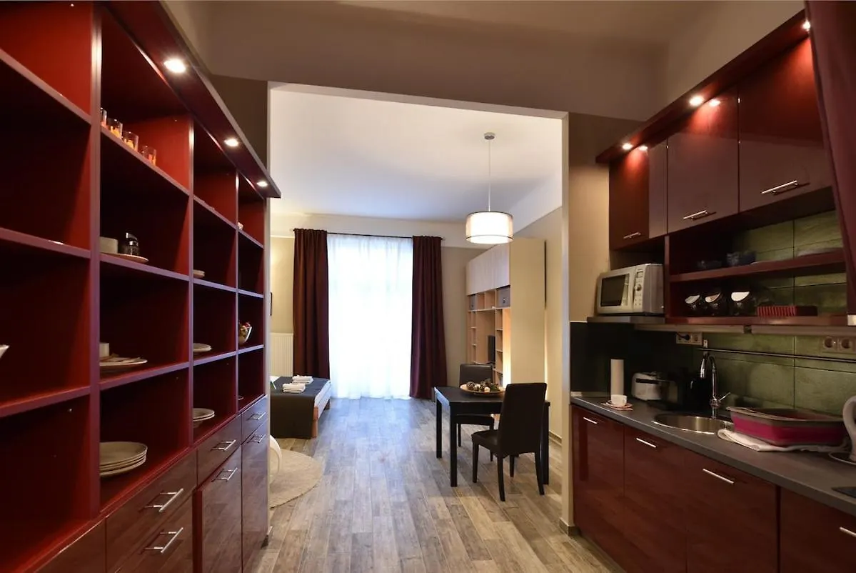 Spacious Studio At Parliament With Free Bikes - Szemere Apartman A Parlamentnel Ingyen Bicokkal Budapesta 0*,